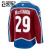 Lasten NHL Colorado Avalanche Pelipaita Fanatics Premium Nathan MacKinnon Koti 2024-25 Punainen